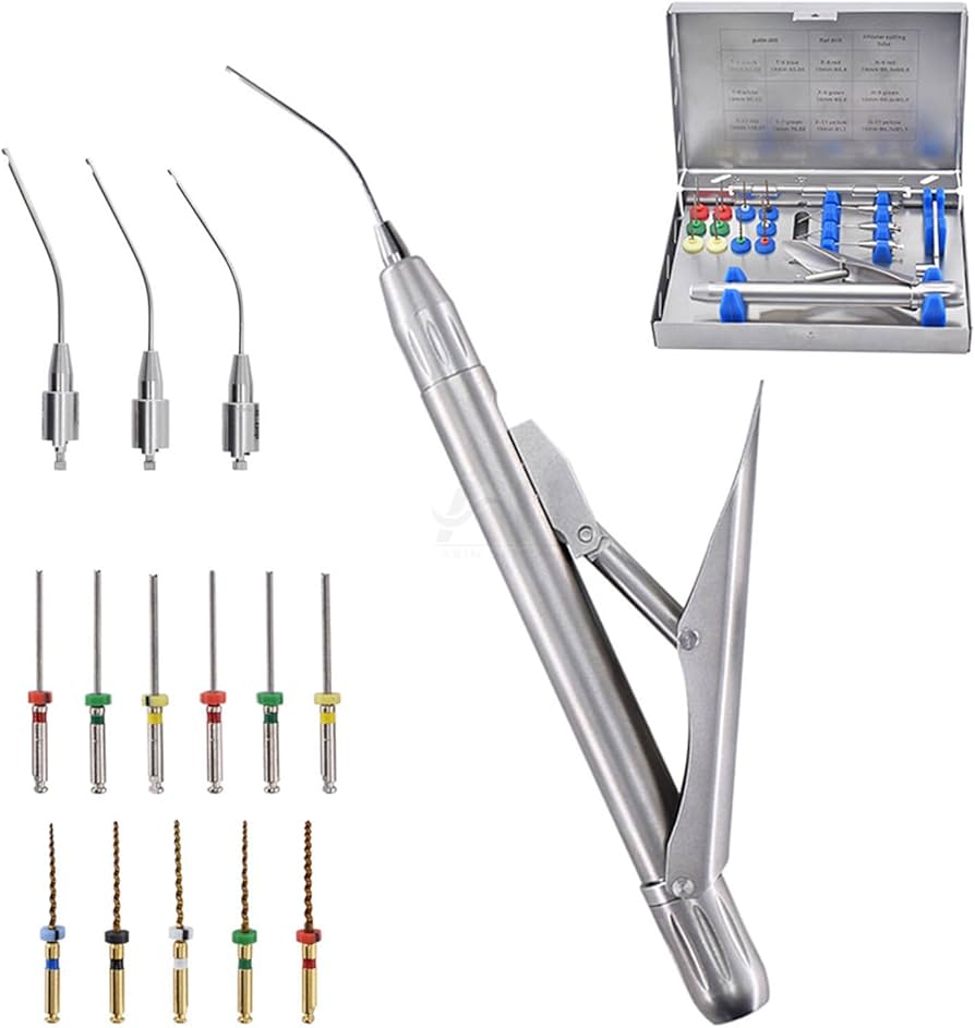 Amazon.co.jp: 1セット簡単歯科根管ファイルエクストラクタ 破折