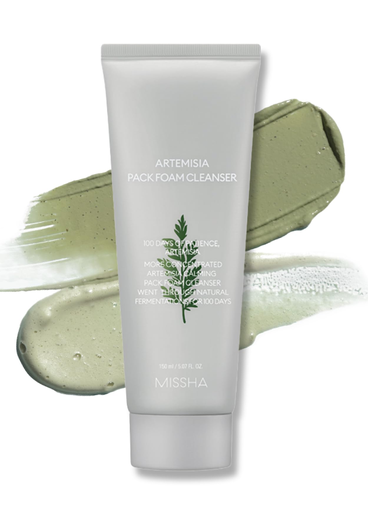 Amazon.com: MISSHA Artemisia Pack Foam Cleanser 5.07 Fl oz/ 150ml