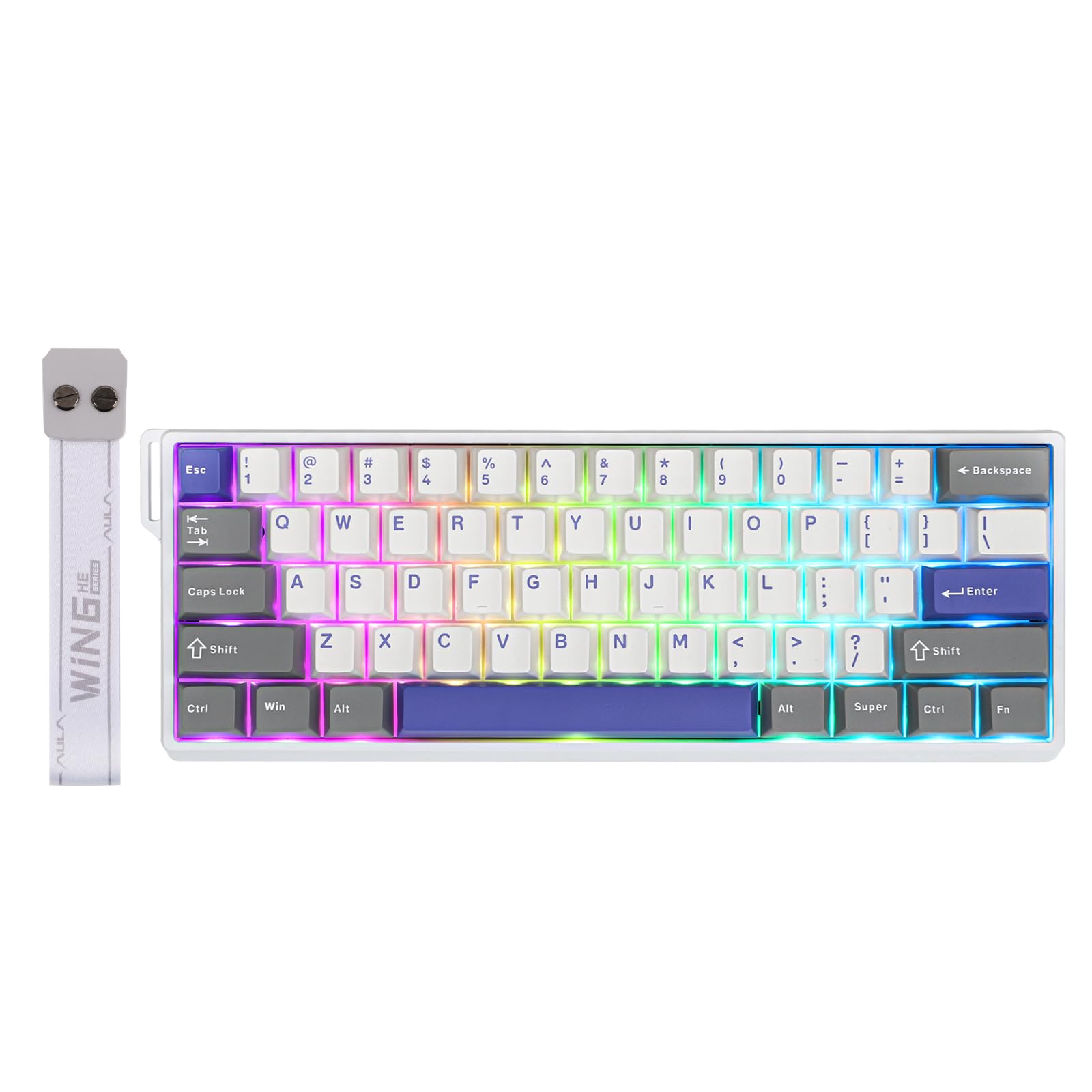 Amazon.com: EPOMAKER Aula WIN60 HE 60% Wired Magnetic Keyboard