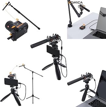 Amazon | Comica VM40 ワイヤレス ショットガン マイク カメラ