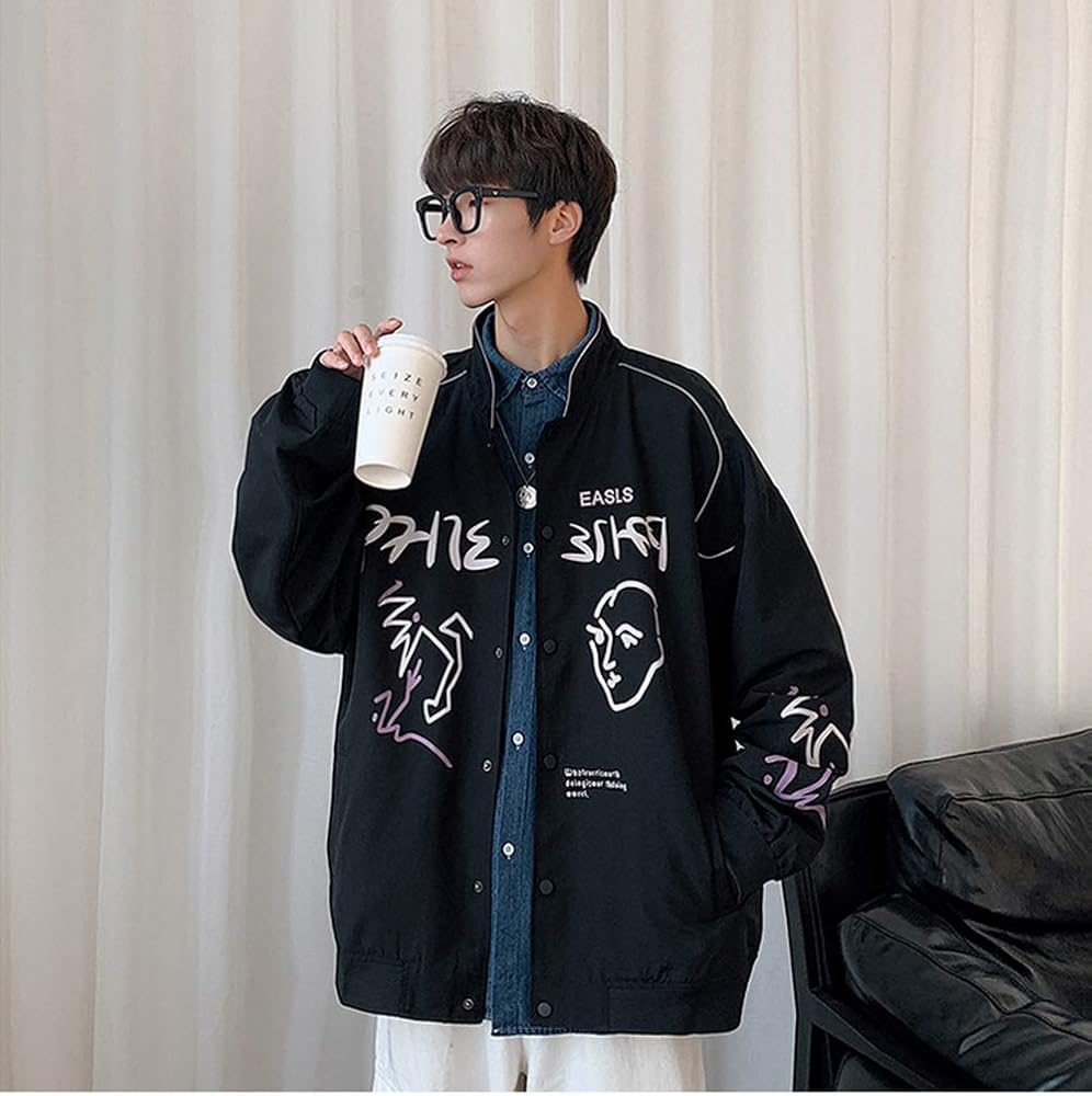 Amazon | [ZHONGJUE] ジャケット メンズ ゆったり アウター