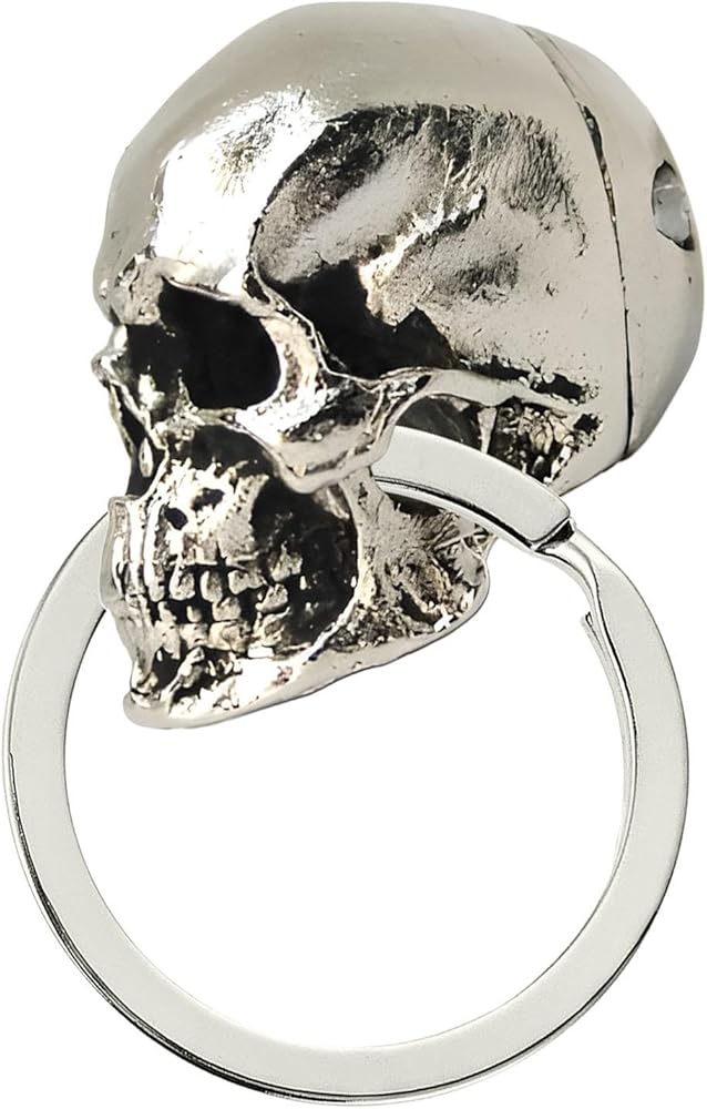 Amazon.co.jp: [Zibeem] スカル エンブレム 立体 ステッカー 骸骨