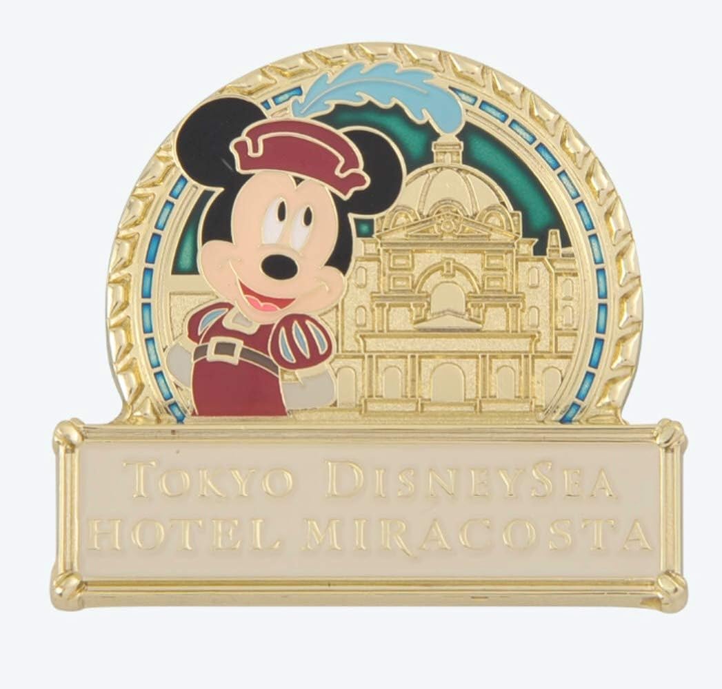 Amazon.co.jp: ディズニー ホテル ミラコスタ ピンバッジ 東京