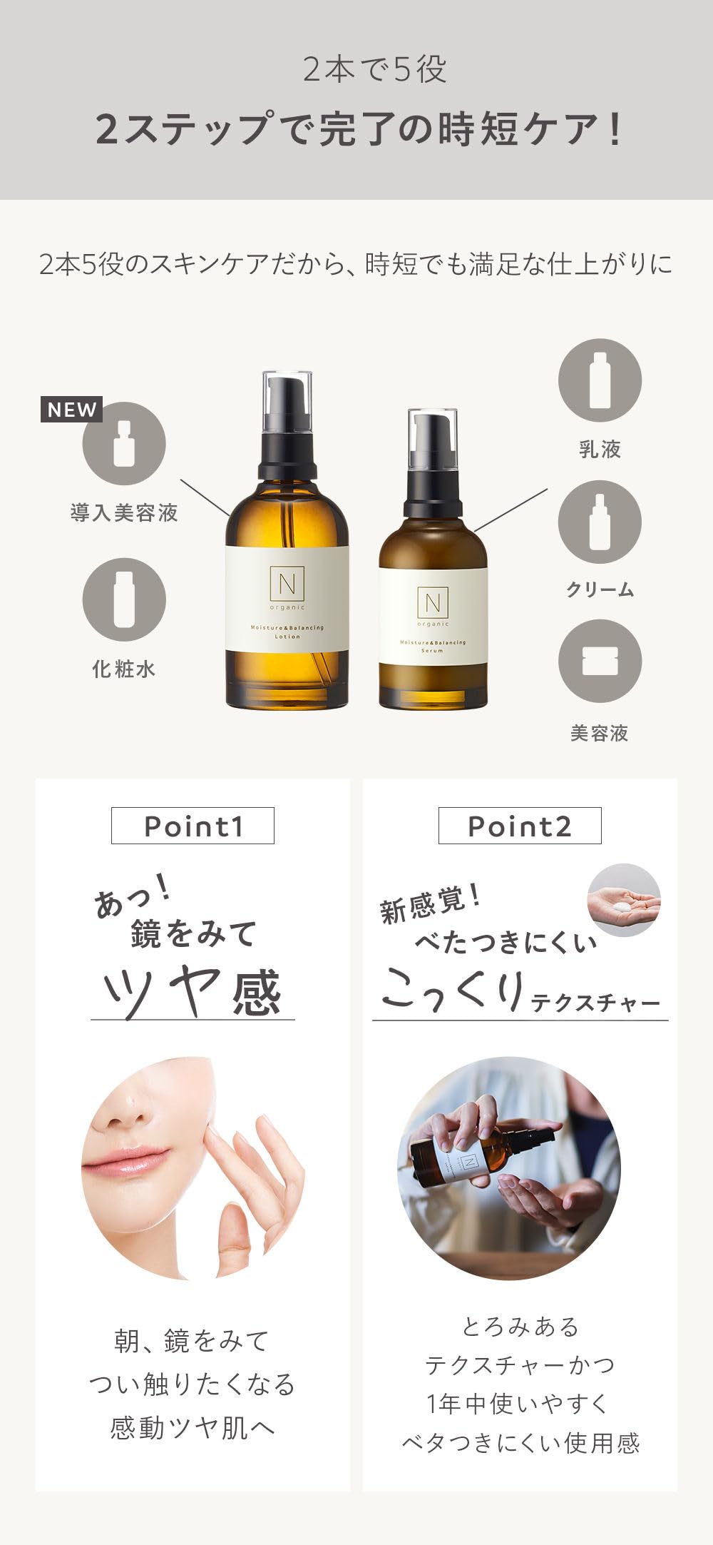 N organic ローション＆セラム Nオーガニック ローション セラム N N