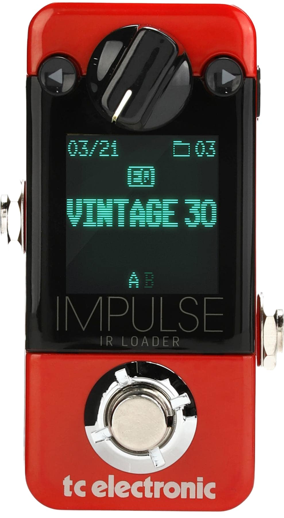 TC Electronic t.c Effect Pedal Impulse IR Loader Kırmızı/Siyah