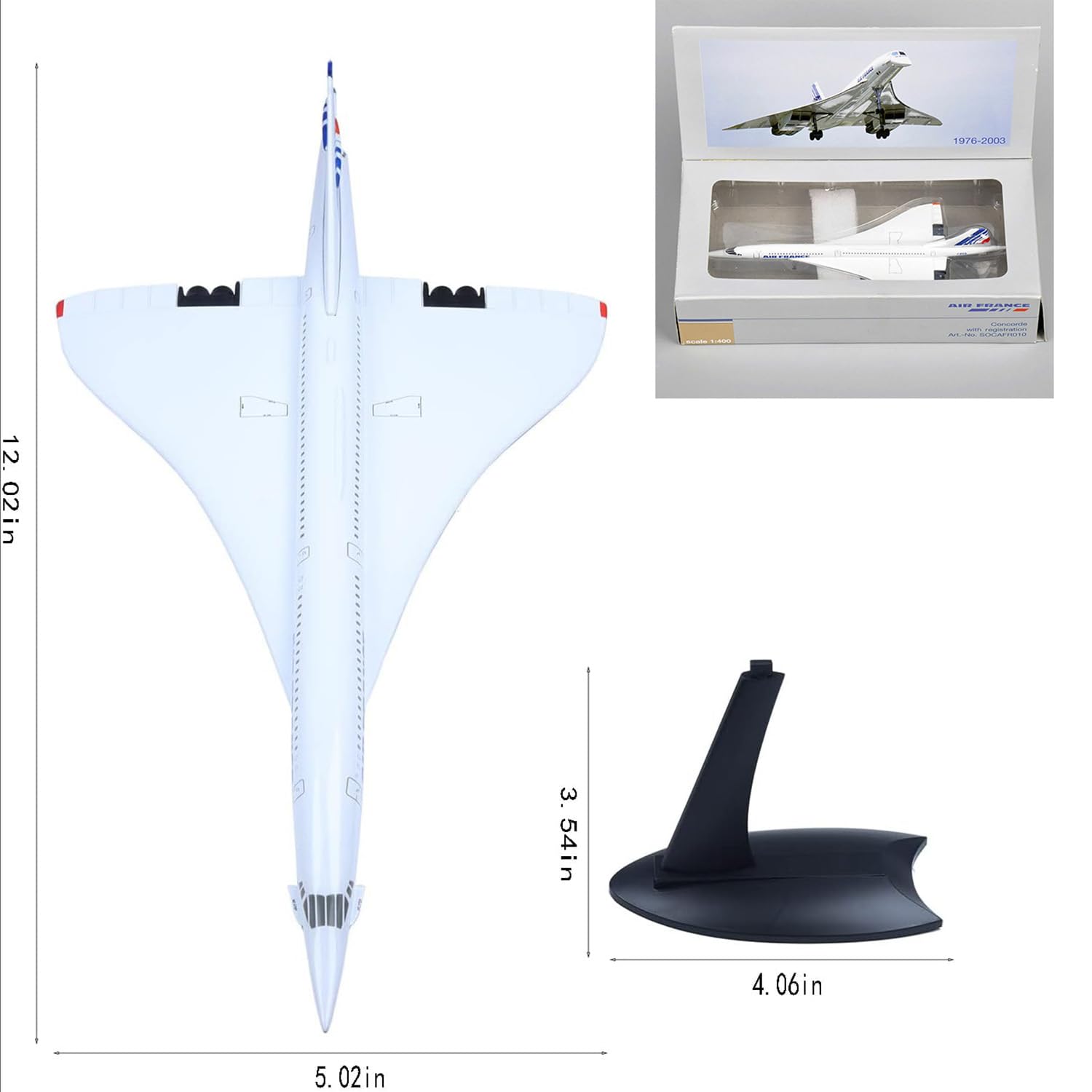 Amazon.co.jp: AZIZAT 1/200スケールエールフランス飛行機コンコルド