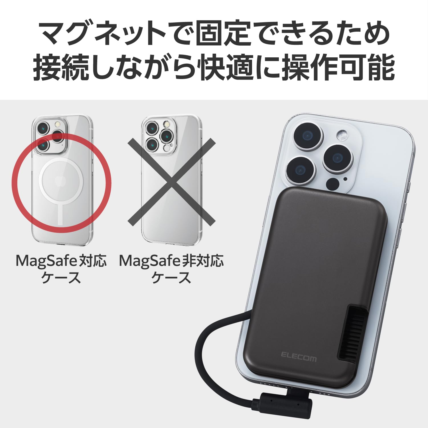 Amazon | エレコム 外付けSSD 1TB USB3.2(Gen2) Type-C ケーブル一体型