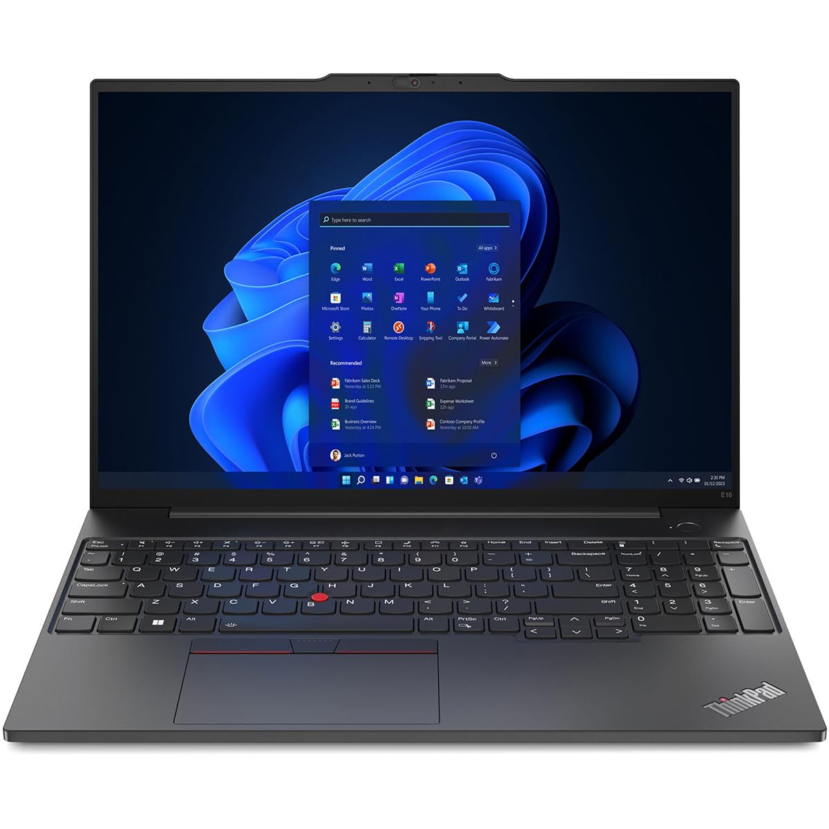 Amazon.com: Lenovo ThinkPad E16 Gen 1 21JT001PUS 16