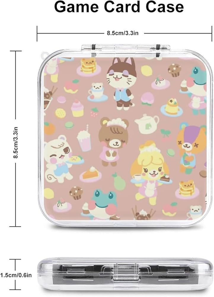 Amazon.co.jp: あつ森Switch用ゲーム機用カセットケース Switchケース