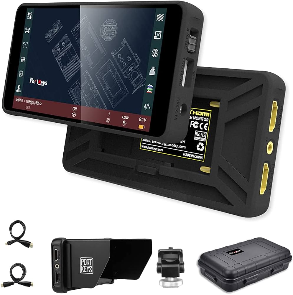 Amazon.co.jp: Portkeys PT5 II モニター 5'' ウルトラHD 4Kタッチ