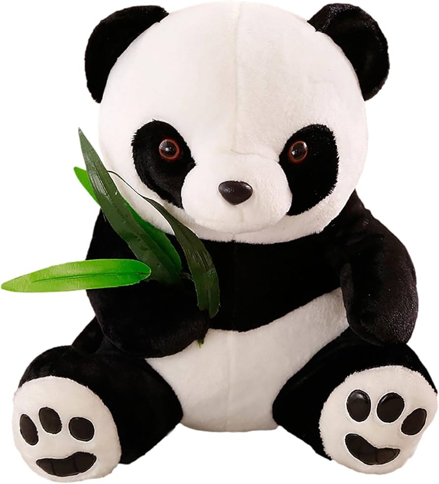 Amazon.co.jp: マスコットぬいぐるみパンダ人形、パンダぬいぐるみ