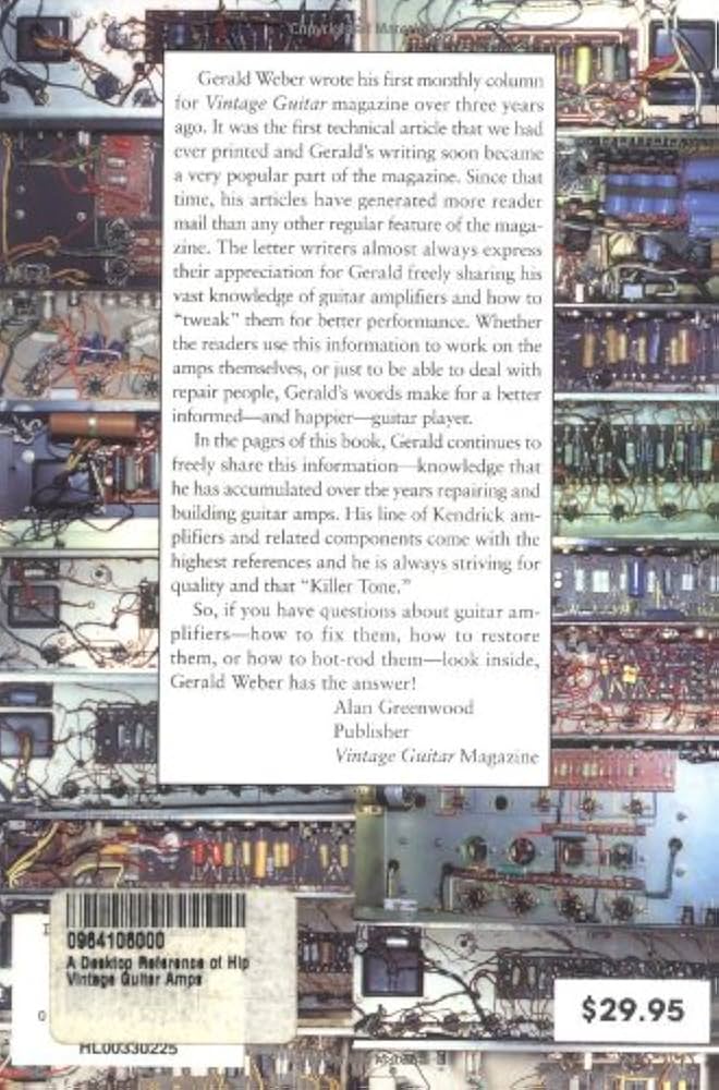 Amazon | A Desktop Reference of Hip Vintage Guitar Amps | Weber