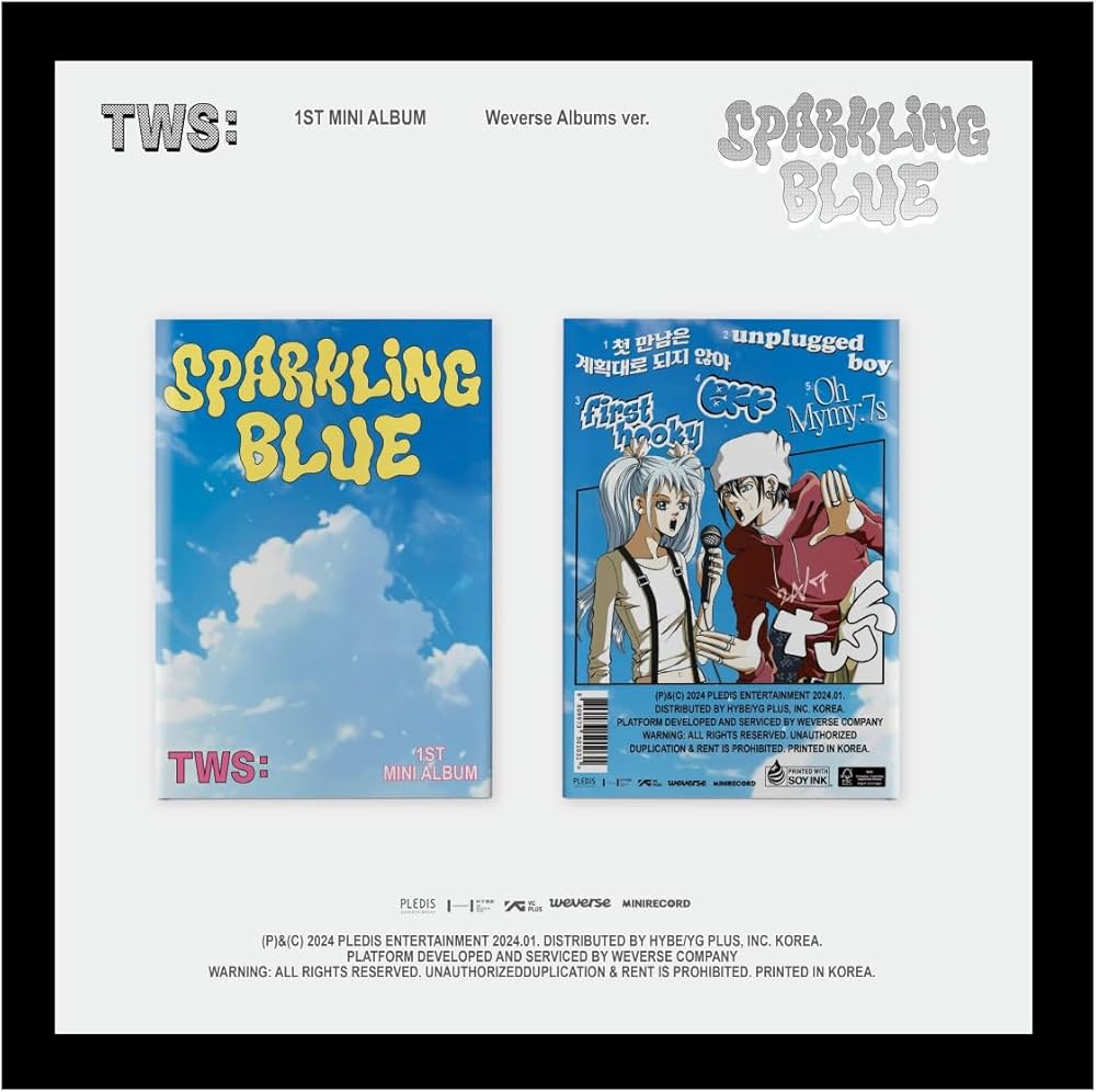 Amazon.co.jp: TWS - TWS 1st Mini Album Sparkling Blue (Weverse