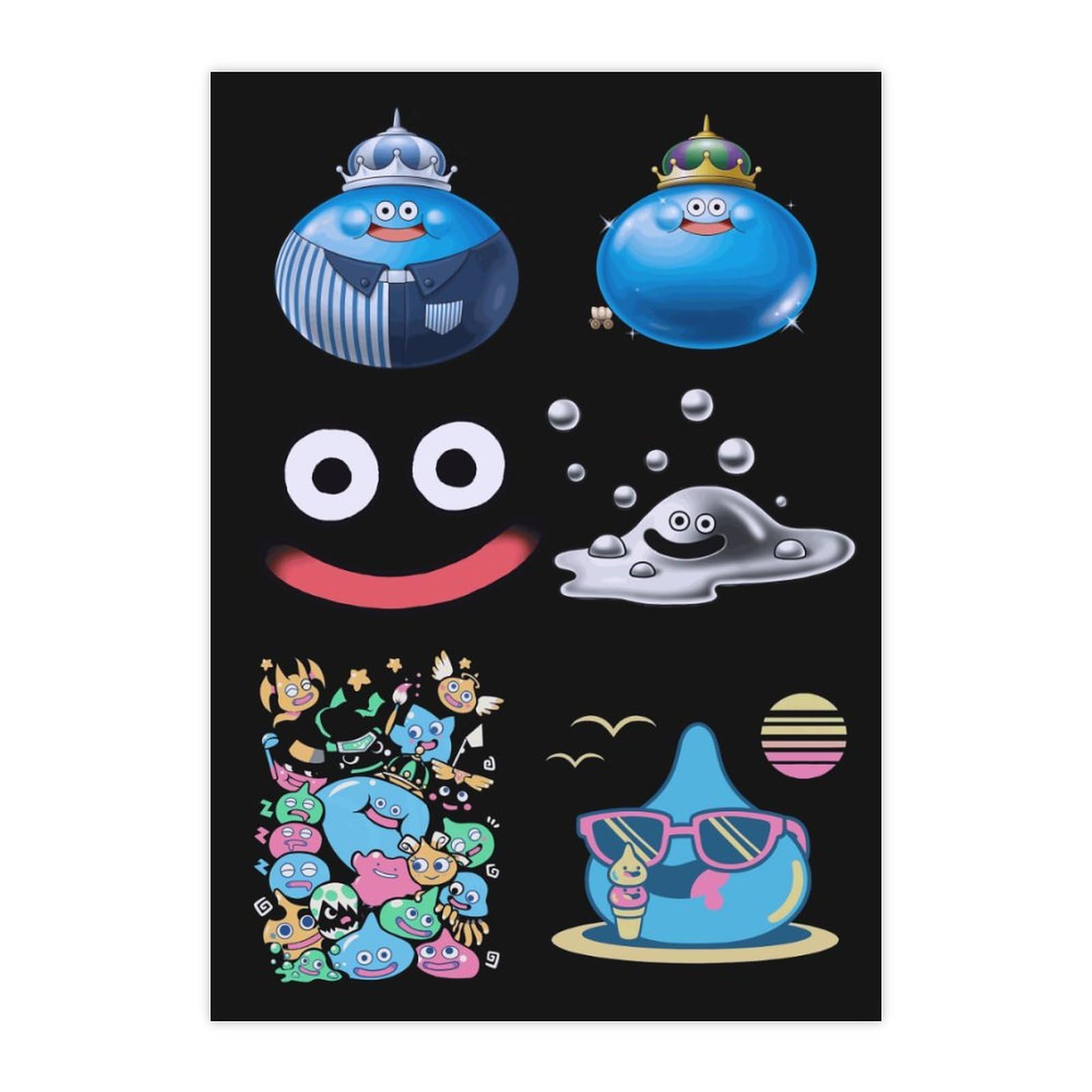 Amazon.co.jp: 防水ステッカーセット ドラクエ ドラクエ ドラクエ