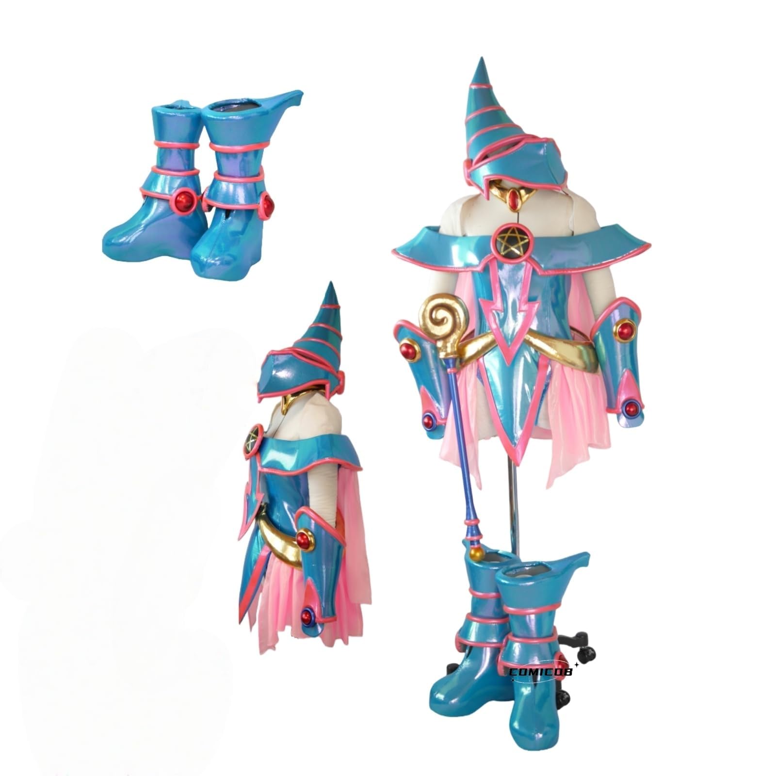 Amazon.co.jp: 【 comicoBB 】 ブラックマジシャンガール コスプレ衣装