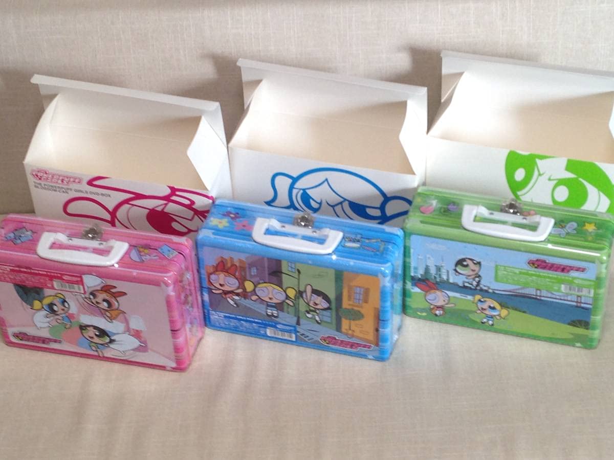Amazon.co.jp: パワーパフガールズ DVD-BOX バターカップ缶 バブルス缶