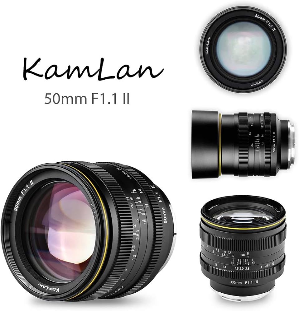 Amazon.co.jp: Kamlan 50mm f1.1 II APS-C 大口径レンズ 標準レンズ