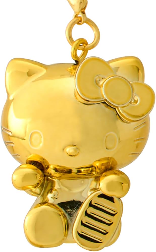 はろうきてぃ えんぎもんシリーズ ストラップ ひょうたん ゴールド は