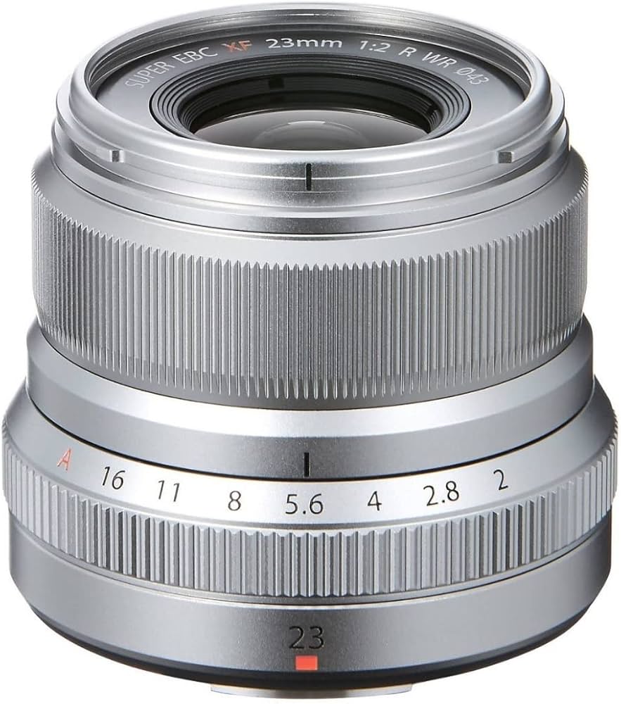 Amazon.com : Fujifilm XF23mmF2 R WR - Silver : Electronics