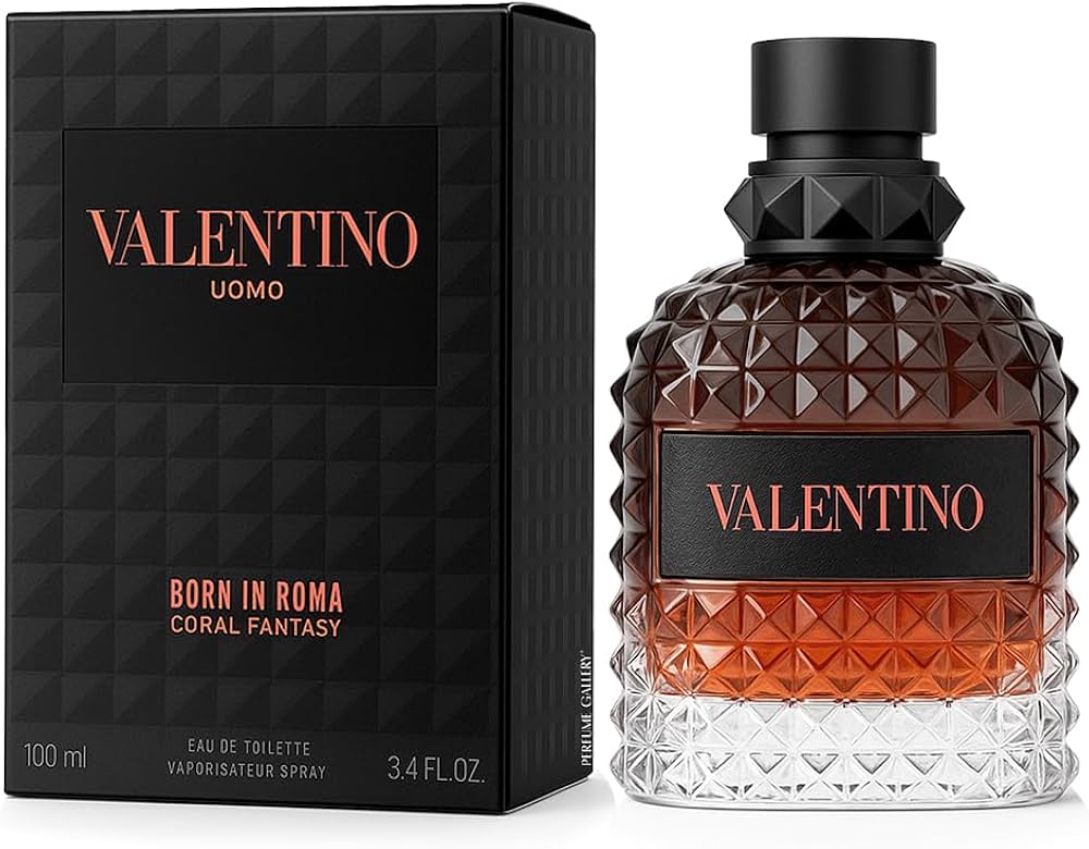 Amazon.com : Uomo Born In Roma Coral Fantasy by Valentino for Men