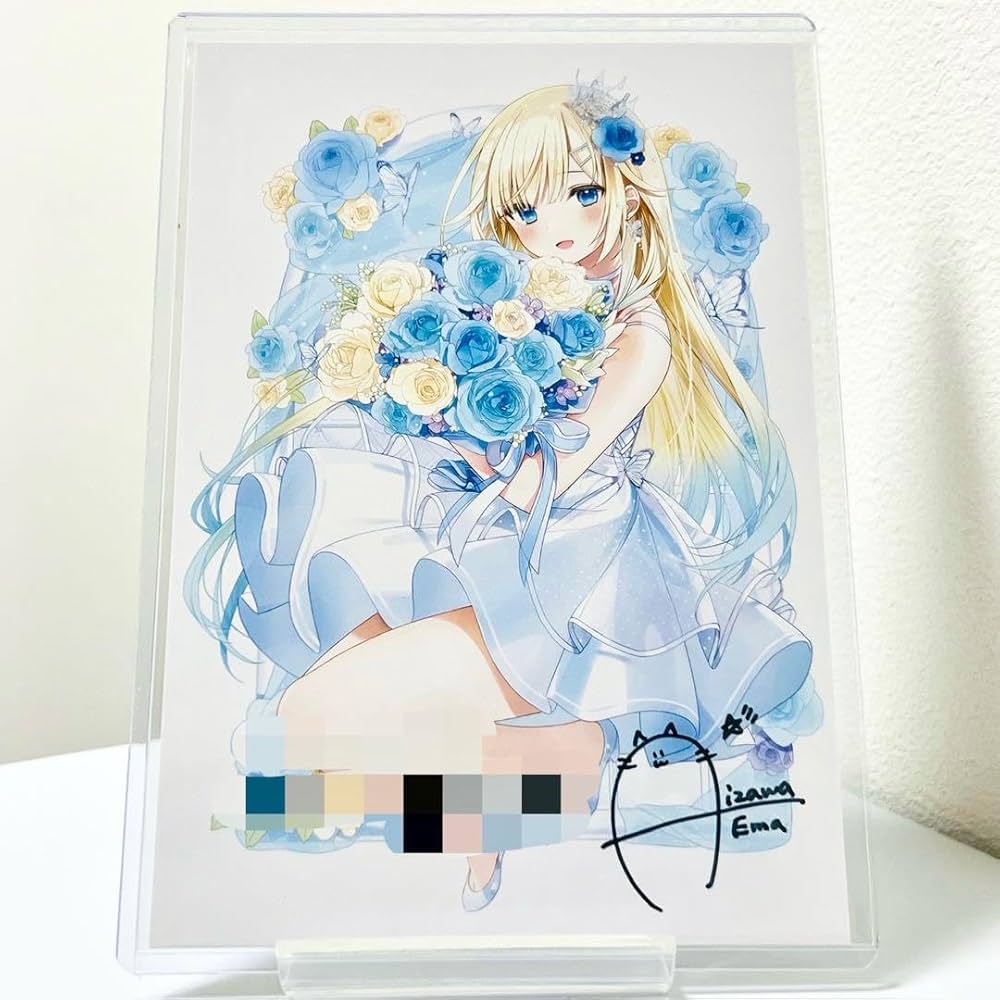 Amazon | 藍沢エマ 誕生記念2022 直筆サイン入りポストカード ぶいすぽ