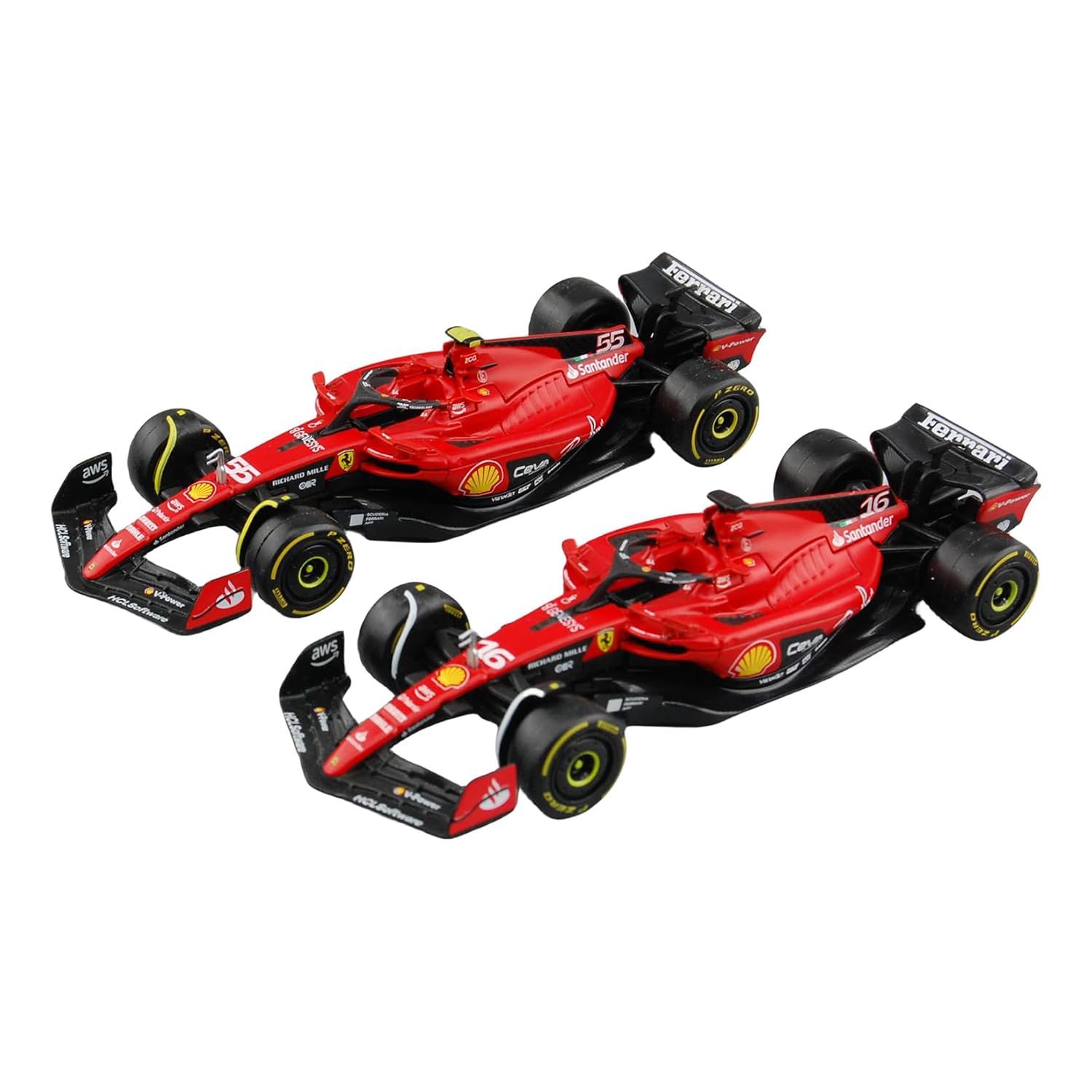 Amazon.com: Bburago 1/43 2023 Ferrari SF23 F1#16 Charles Leclerc