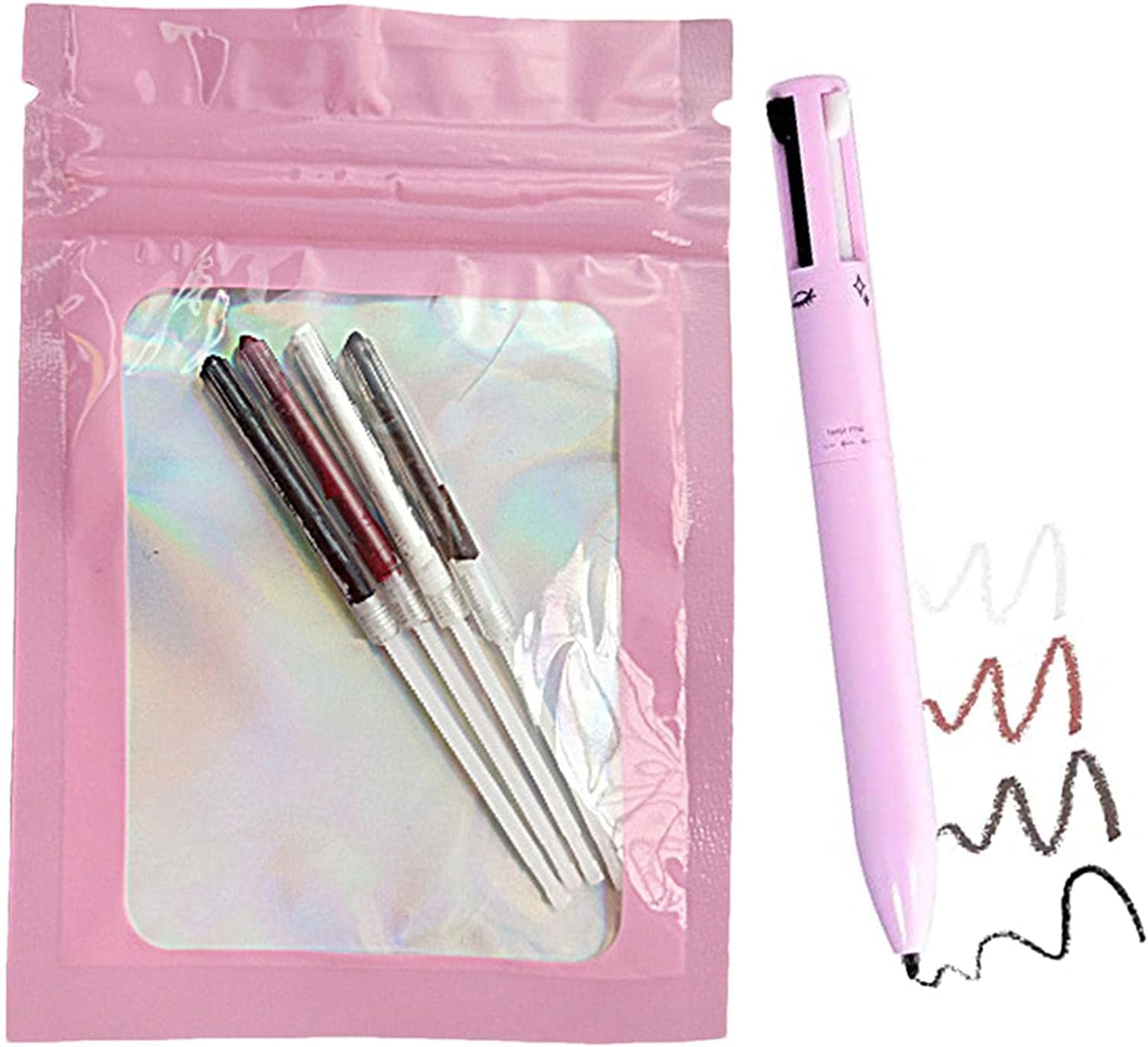 Amazon.co.jp: 4 In 1 メイクアップペン 4 色のアイ メイクアップ