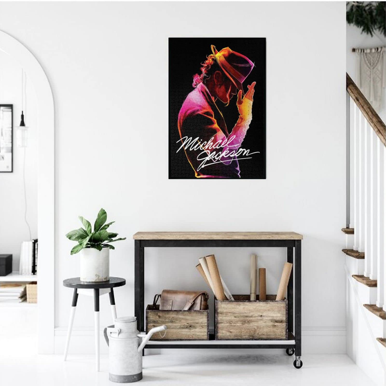 Amazon.co.jp: 1000ピース ジグソーパズル マイケル・ジャクソン 木製