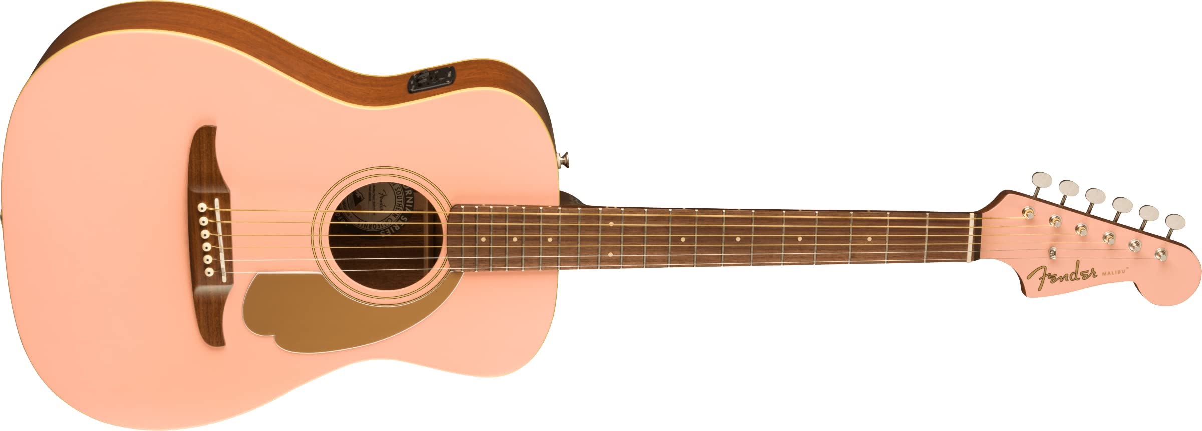 Amazon.co.jp: Fender フェンダー エレアコ FSR Malibu Player, Walnut