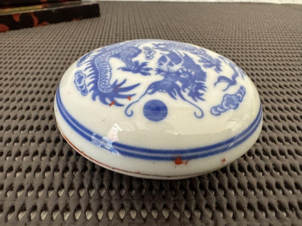 Amazon.co.jp: 朱肉 印泥 乾隆年製 【州八宝印泥特級品中国 龍 書道