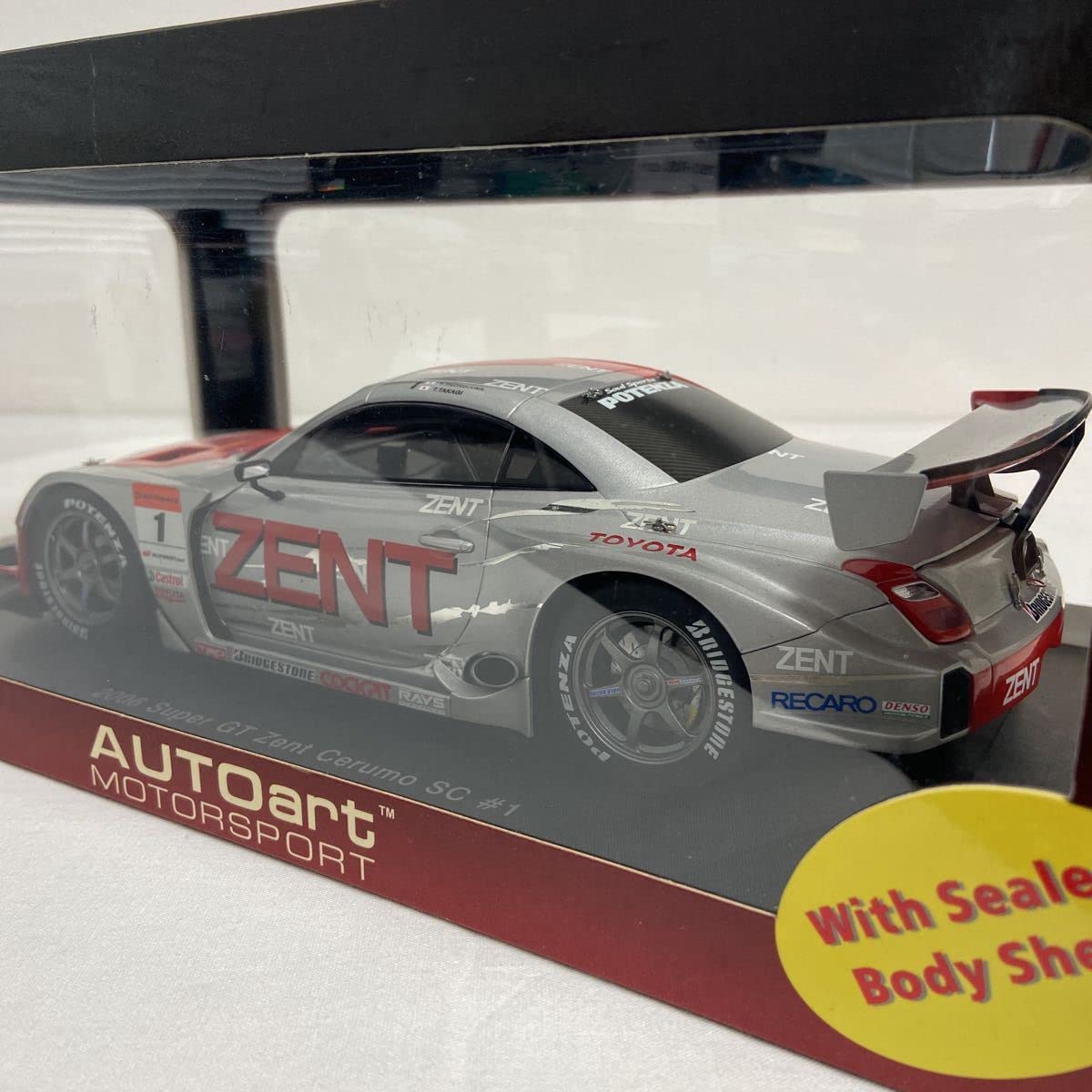 Amazon | AUTOart 1/18 LEXUS SC430 SUPER GT500 2006年 ZENT CERUMO
