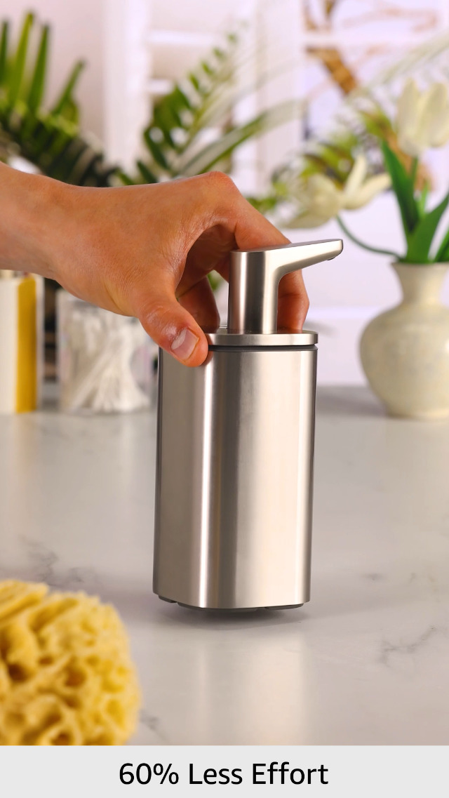 Amazon.com: simplehuman 10 oz. Pulse Pump, Liquid Soap Dispenser