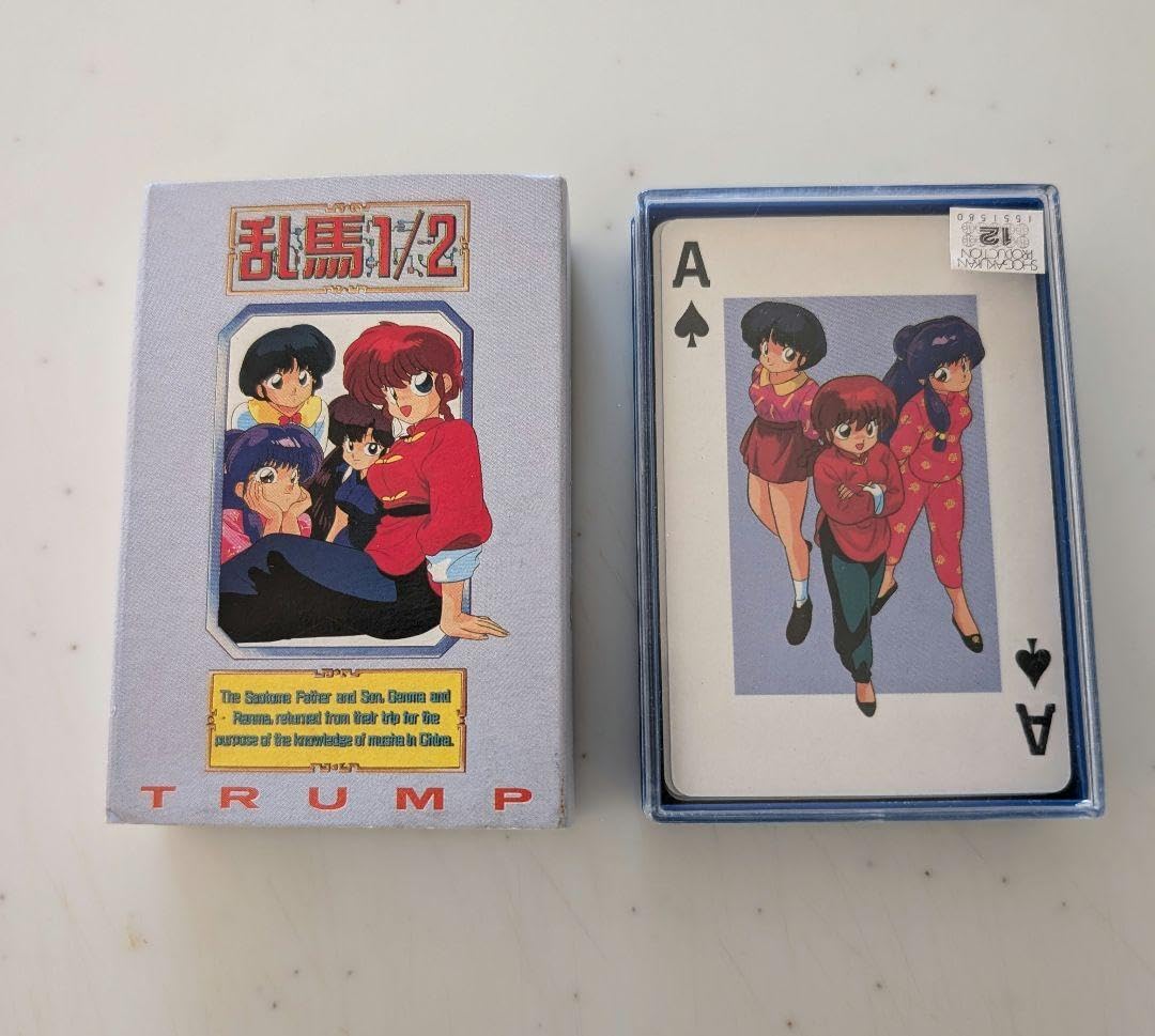 犬夜叉 らんま1⁄2 アニメキャラクター トランプセット 2個 犬夜叉