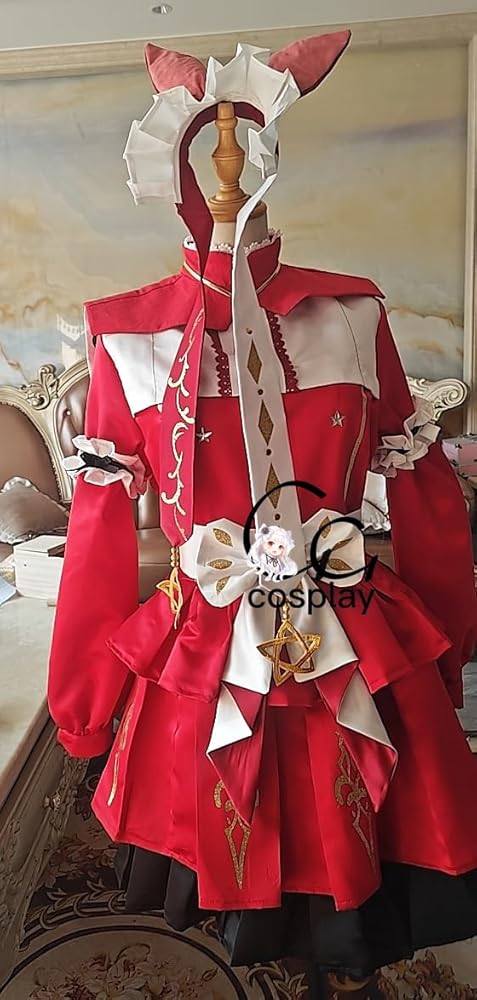 Amazon.co.jp: GGcosplay レッドディザイア コスプレ衣装/ウィッグ/靴