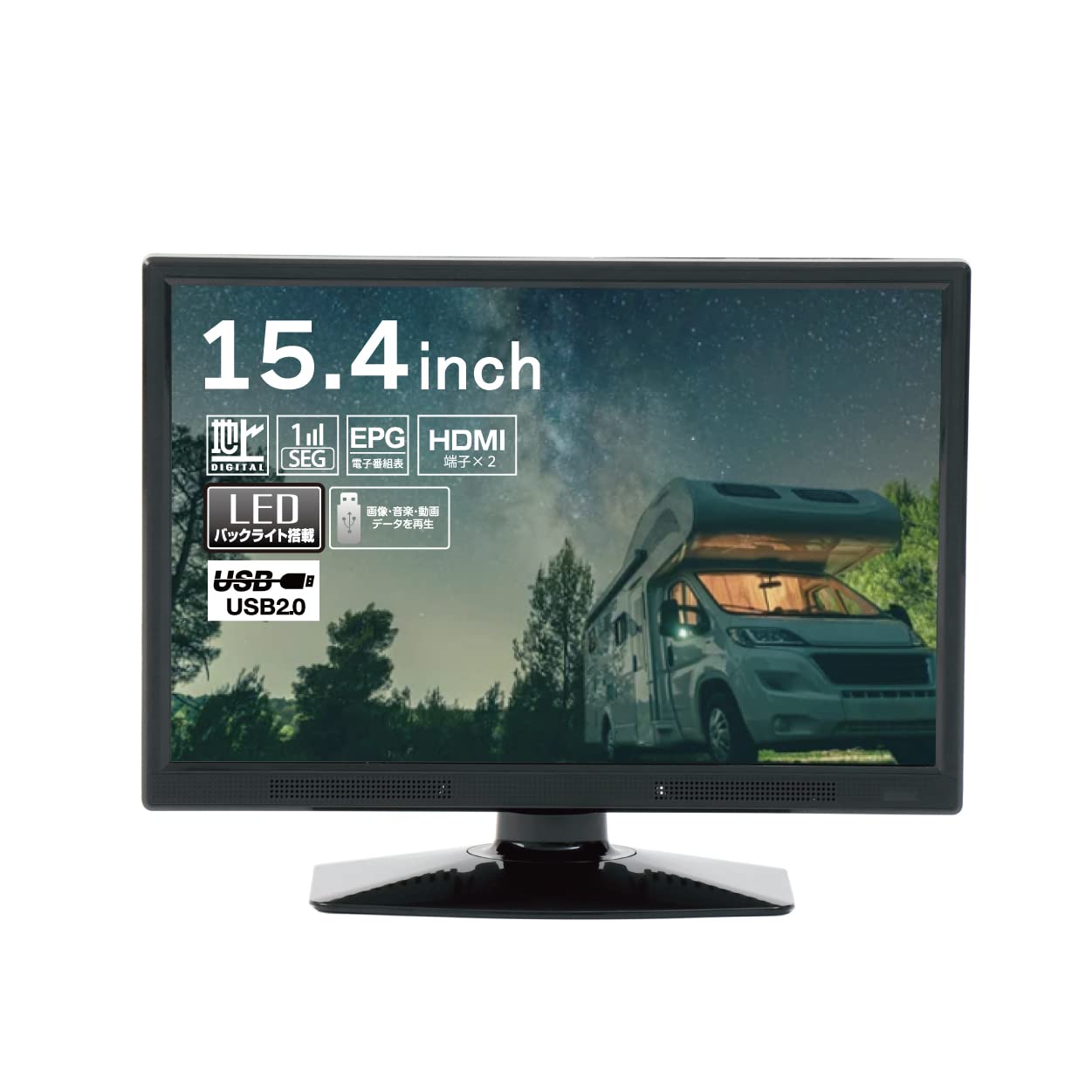 Amazon | TOHOTAIYO 15.4インチ ハイビジョン液晶テレビ TH-TV154JT01