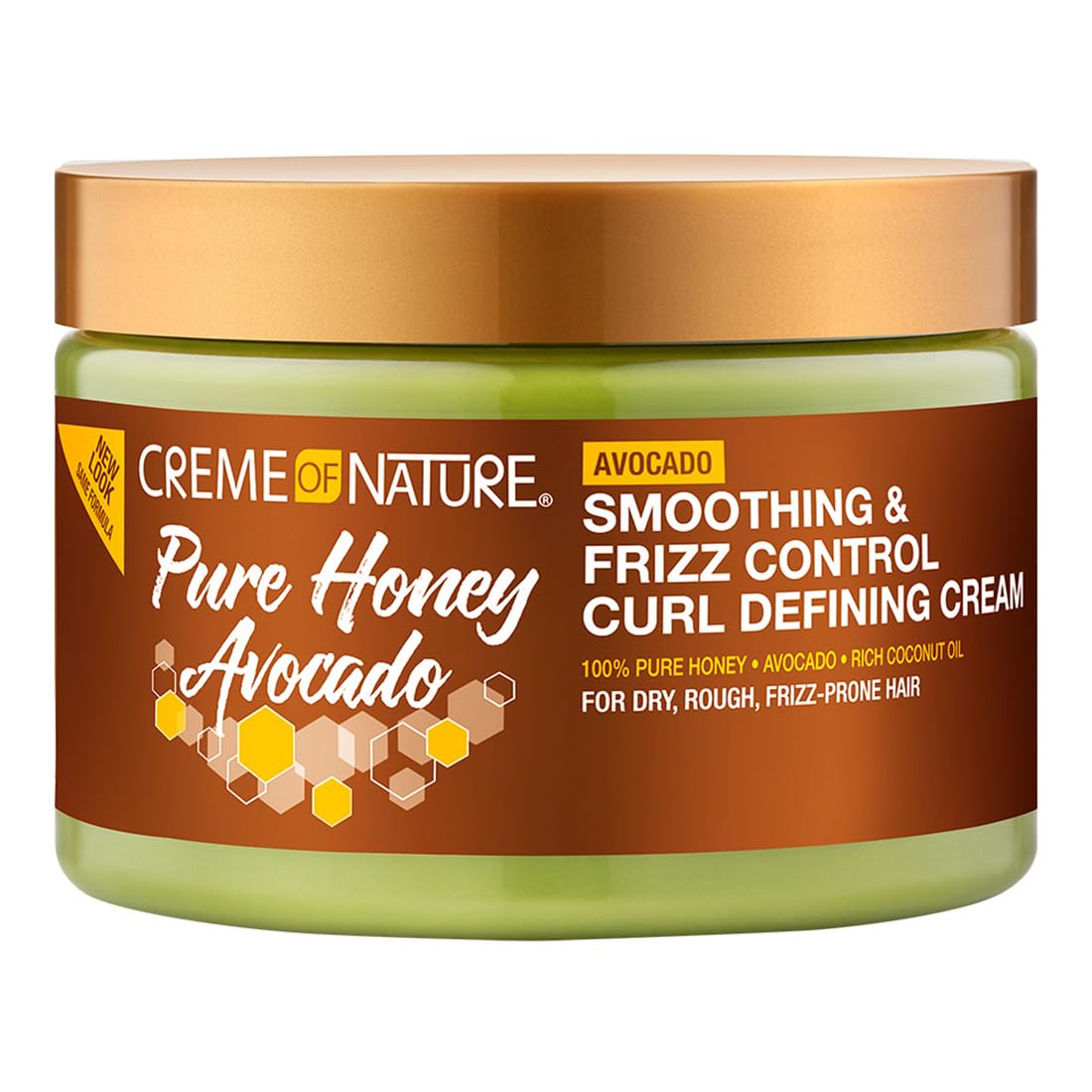 Amazon.com: Creme of Nature Pure Honey Define Hair Food Smoothing