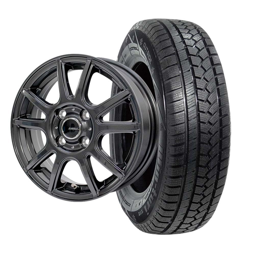 Amazon | HIFLY(ハイフライ) スタッドレス タイヤ ホイールセット 4本