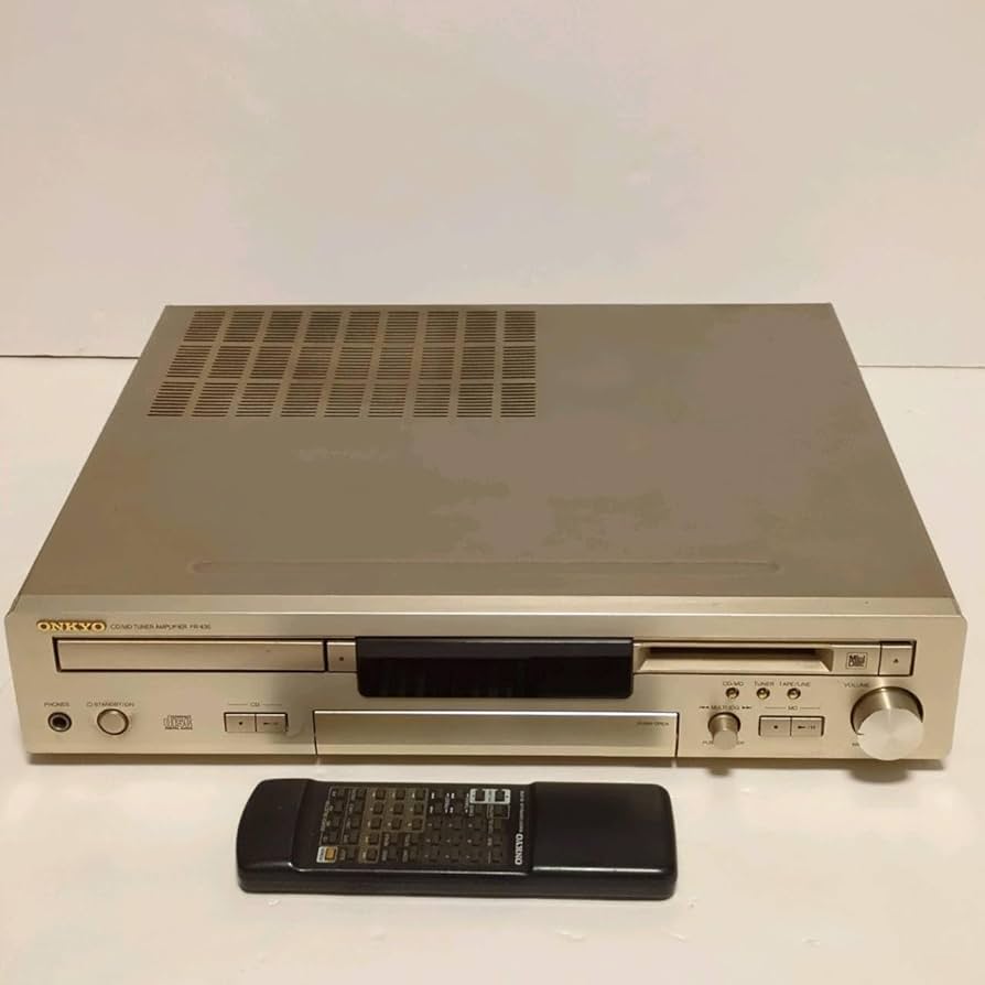 Amazon.co.jp: ONKYO オンキョー FR-435 CD/MDチューナーアンプ 一体型