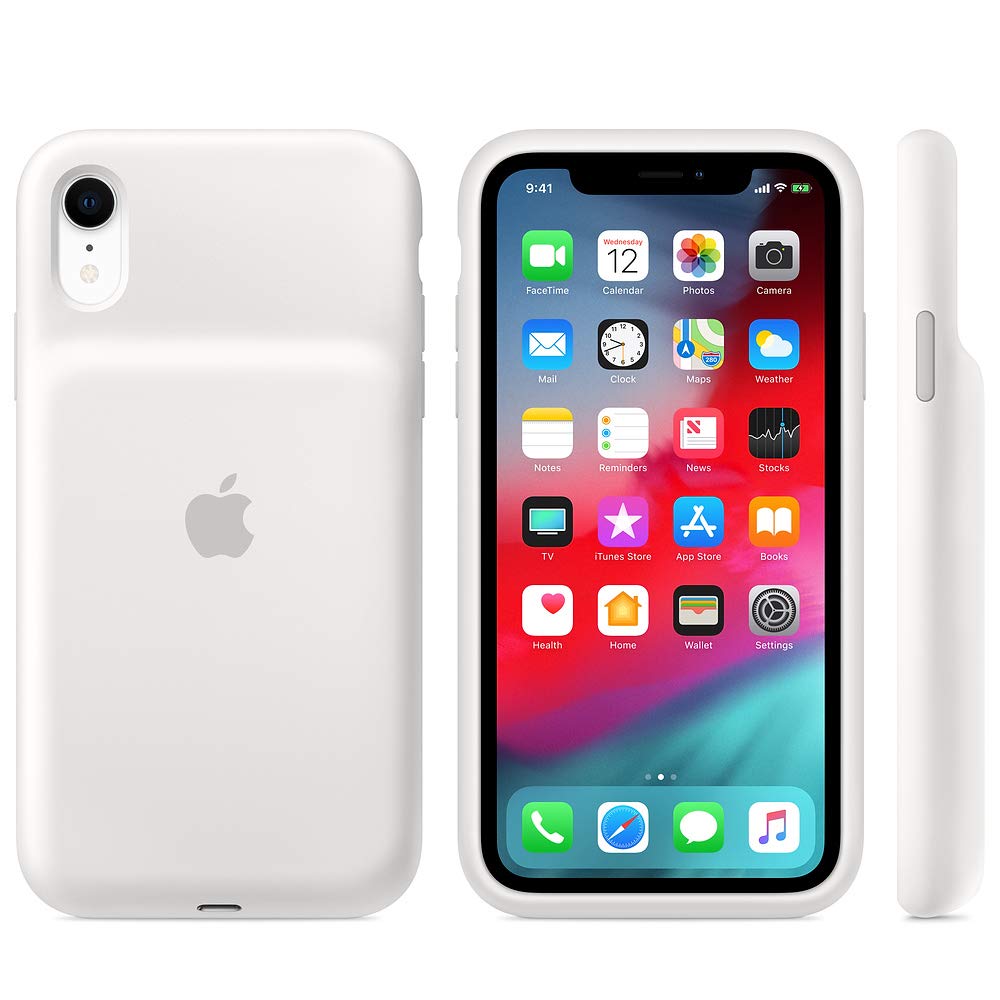 Amazon.com: Apple Smart Battery Case (for iPhone XR) - White