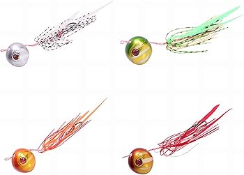 Amazon.co.jp: タイラバ ヘッド 鯛ラバ ヘッド 4色 40g 60g 80g 100g