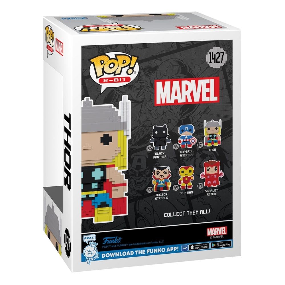 Amazon.com: Funko Pop! Marvel: 8-Bit - Thor - Marvel Comics