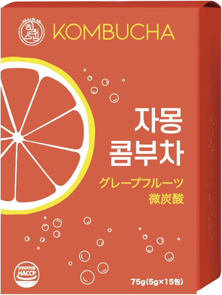 Amazon.co.jp: ヒルズラボ コンブチャ HEALSLAB KOMBUCHA