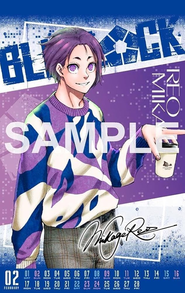 Amazon.co.jp: ブルーロック(32)公式サイン入り2025年カレンダー付き特