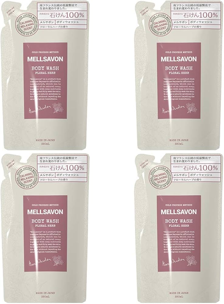 Amazon | Mellsavon メルサボン ボディウォッシュ フローラルハーブ 詰