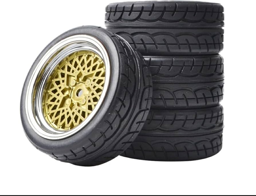 Amazon | ゴールド メッシュホイール グリップ タイヤ TT02 TT01