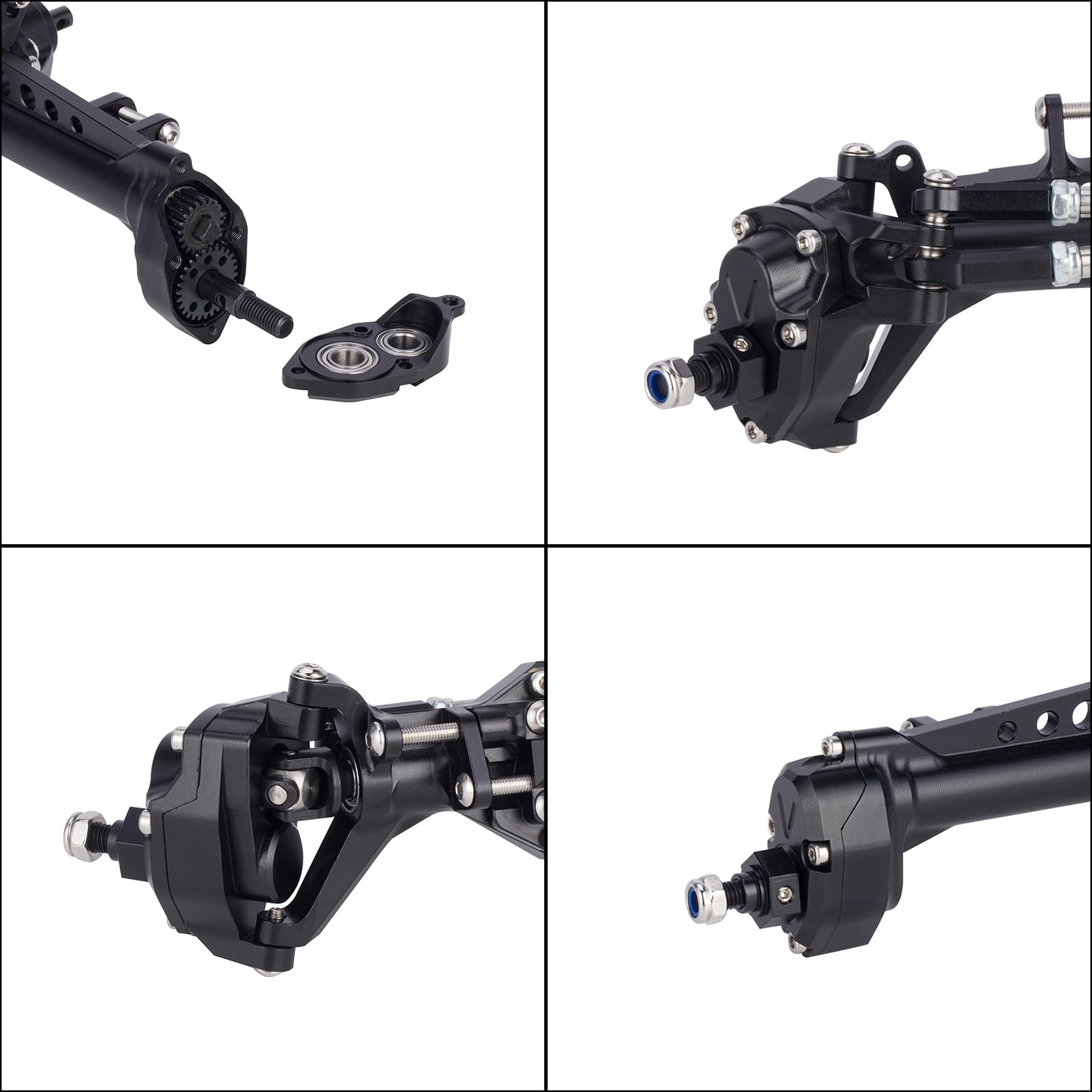 Amazon.com: Vanquish F10 Portal Axles, 1/10 RC Aluminum CNC