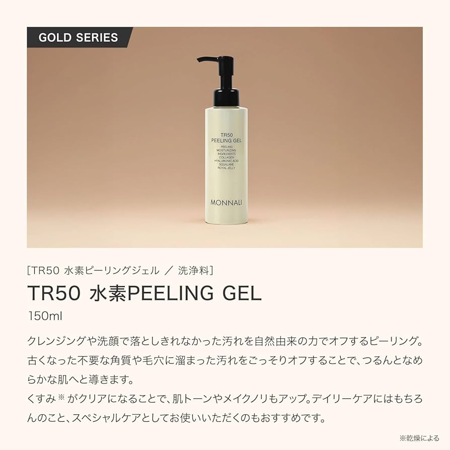 Amazon.co.jp: MONNALI TR50 Hydrogen Peeling Gel, Exfoliating