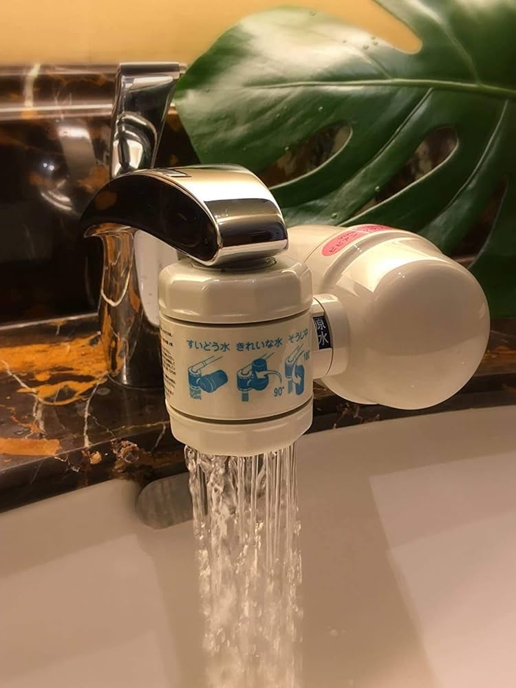 Amazon | ガイアの水135 浄水器 本体 オリジナル温泉タオル付き