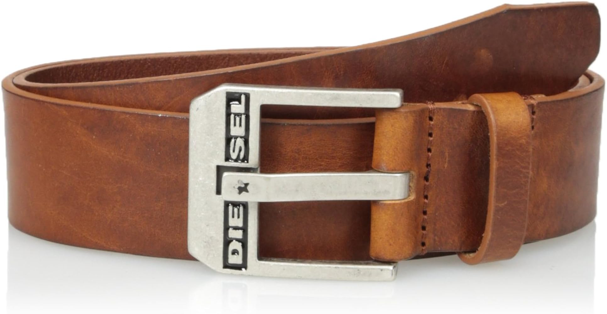 Amazon | (ディーゼル) DIESEL メンズ レザー ベルト - BLUESTAR