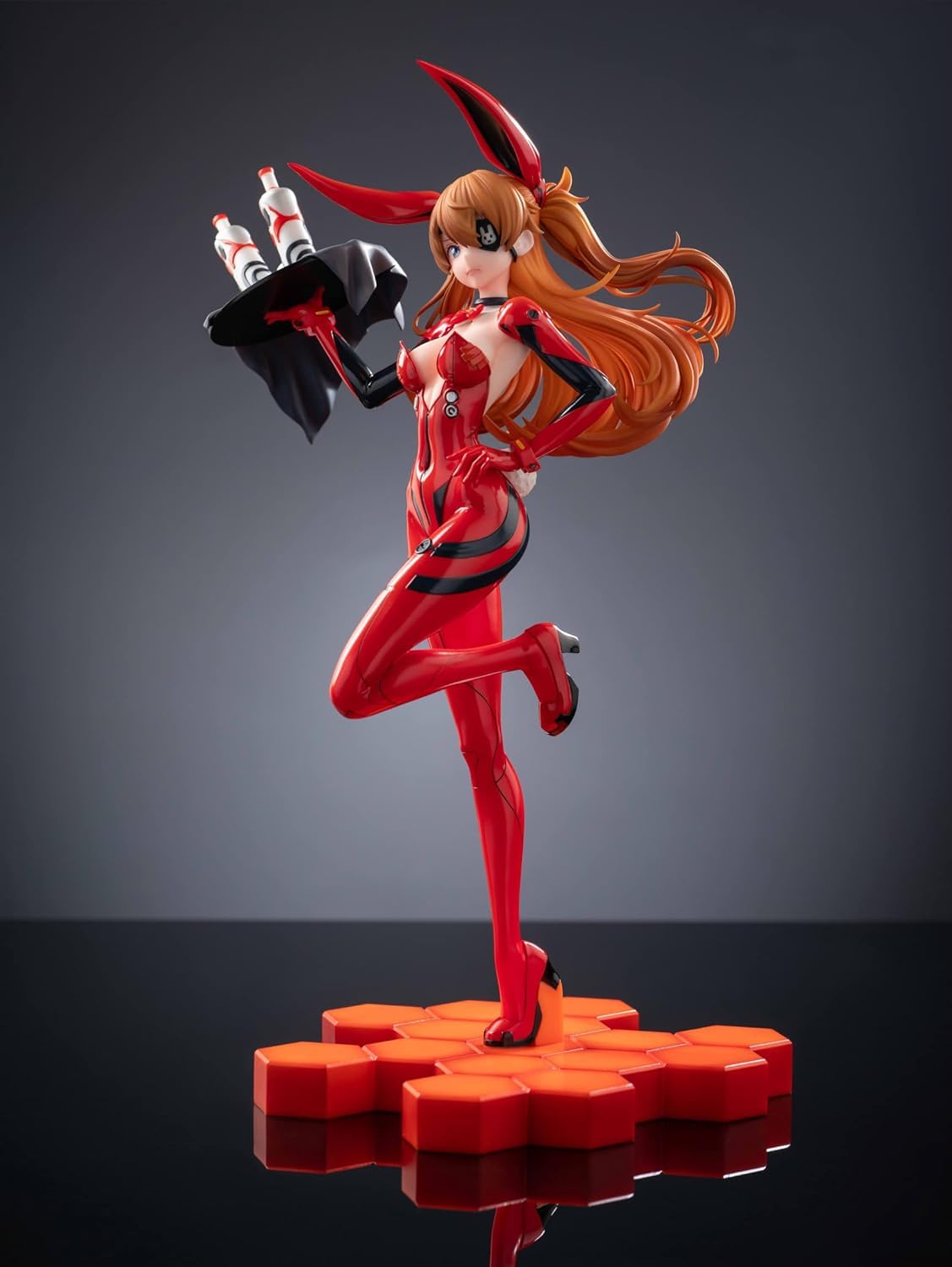 Amazon.co.jp: 惣流・アスカ・ラングレー フィギュア バニーVer. 1/4